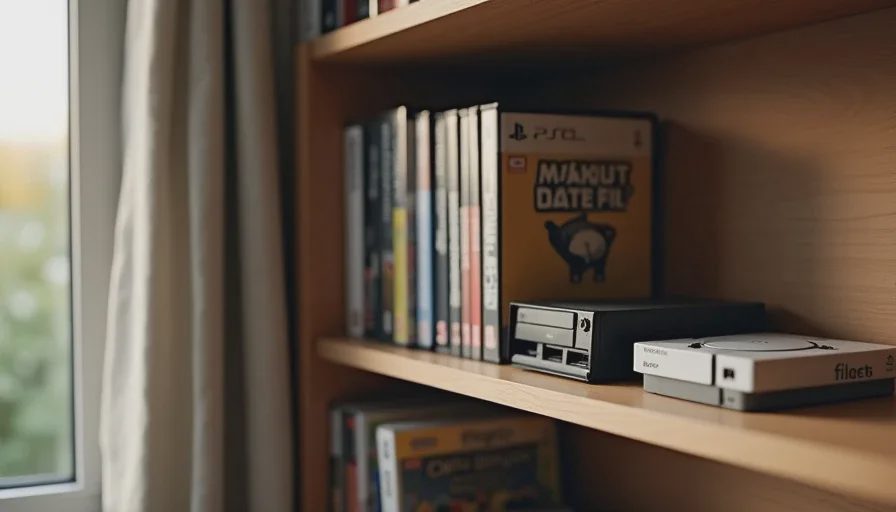 The ones that earned a permanent place A small, deliberate physical game collection