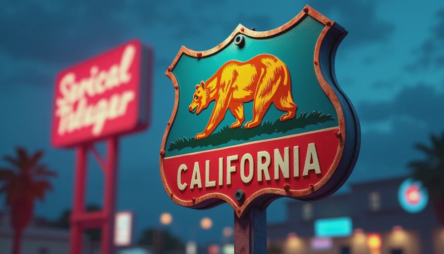 Visual context for The Legend of California